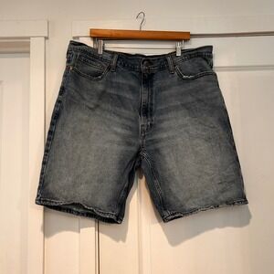 Levi's Y2K Skater Denim Shorts Jorts Baggy Streetwear Mens 42 2000s Grunge Punk